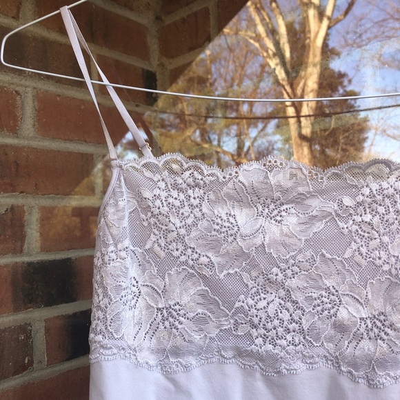 Banana Republic Tops - Banana Republic lavender cami w/ lace detail